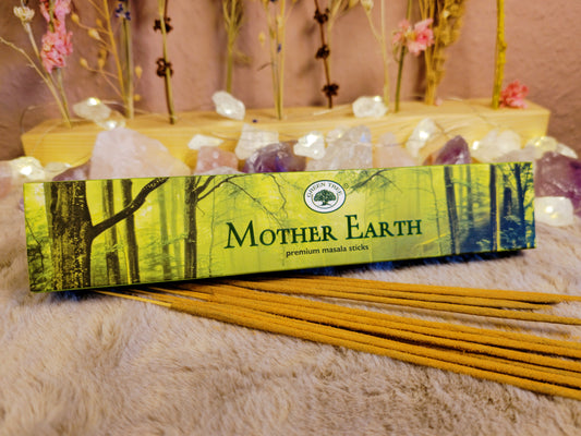 Green Tree Räucherstäbchen Mother Earth – Erdung, Geborgenheit und naturverbundene Harmonie