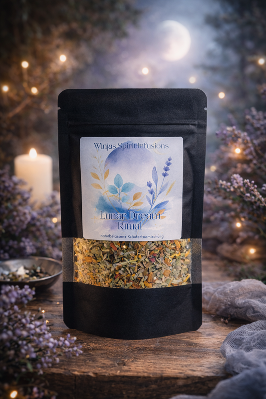 Lunar Dream Ritual – Kräutertee mit Lavendel & Zitronenmelisse | Abendtee