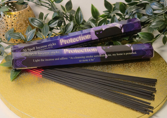 Protection Räucherstäbchen | Schutz & energetische Reinigung – 20 Spell Incense Sticks
